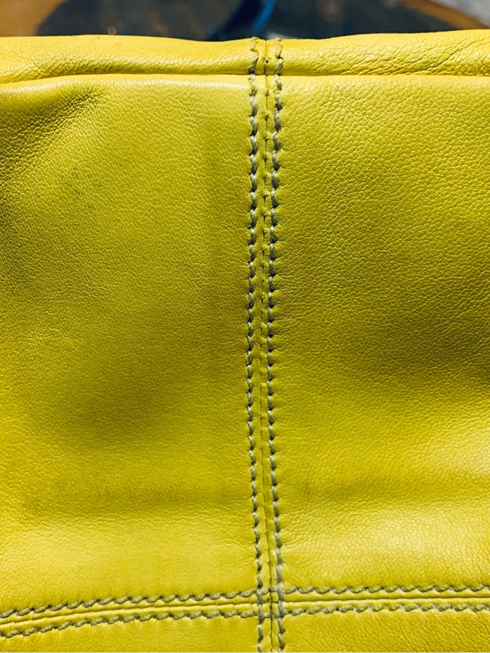 Prada Yellow Soft Leather Adjustable Shoulder Handbag Legitgrails COA paperwork. - Picture 11 of 11